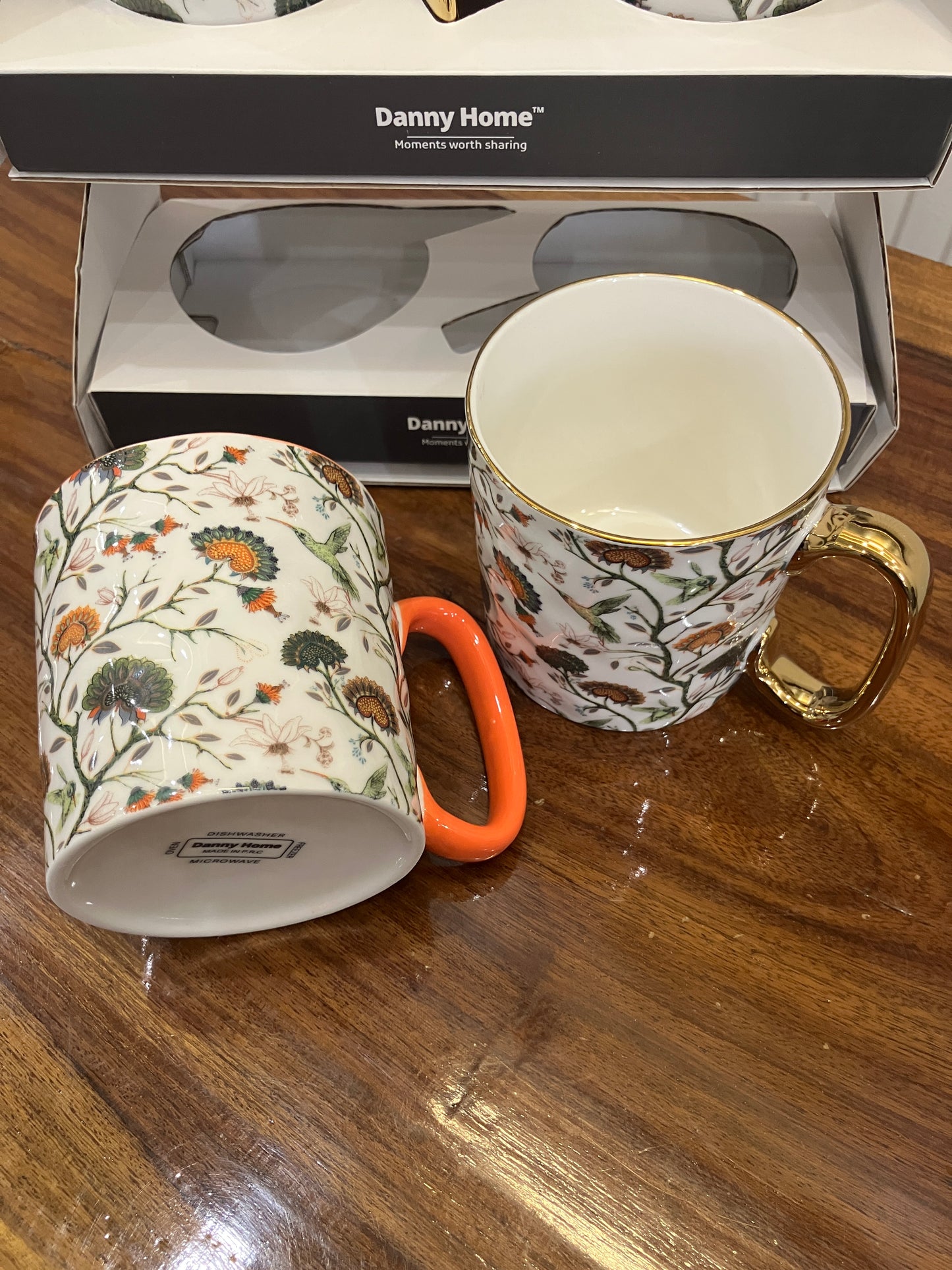 Danny Home Porcelain Mug 2Pcs