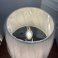 Danny Home Ceramic Dark Grey Lamp 1Pcs