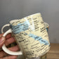 Danny Home Maps Mugs 4Pcs