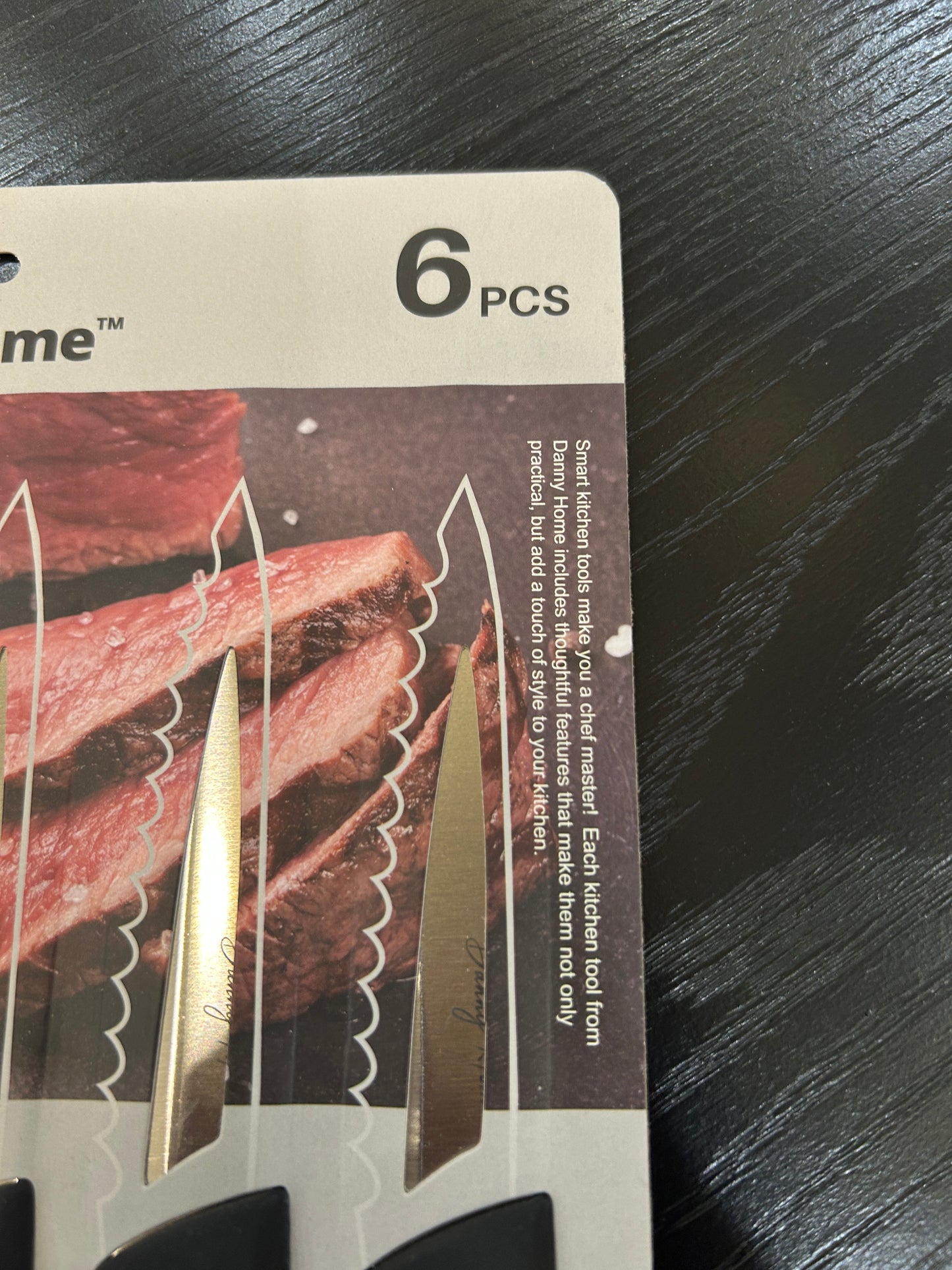 Danny Home Steak Knife Set 6Pcs