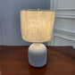 Danny Home Beige Ceramic Table Lamp 1Pcs