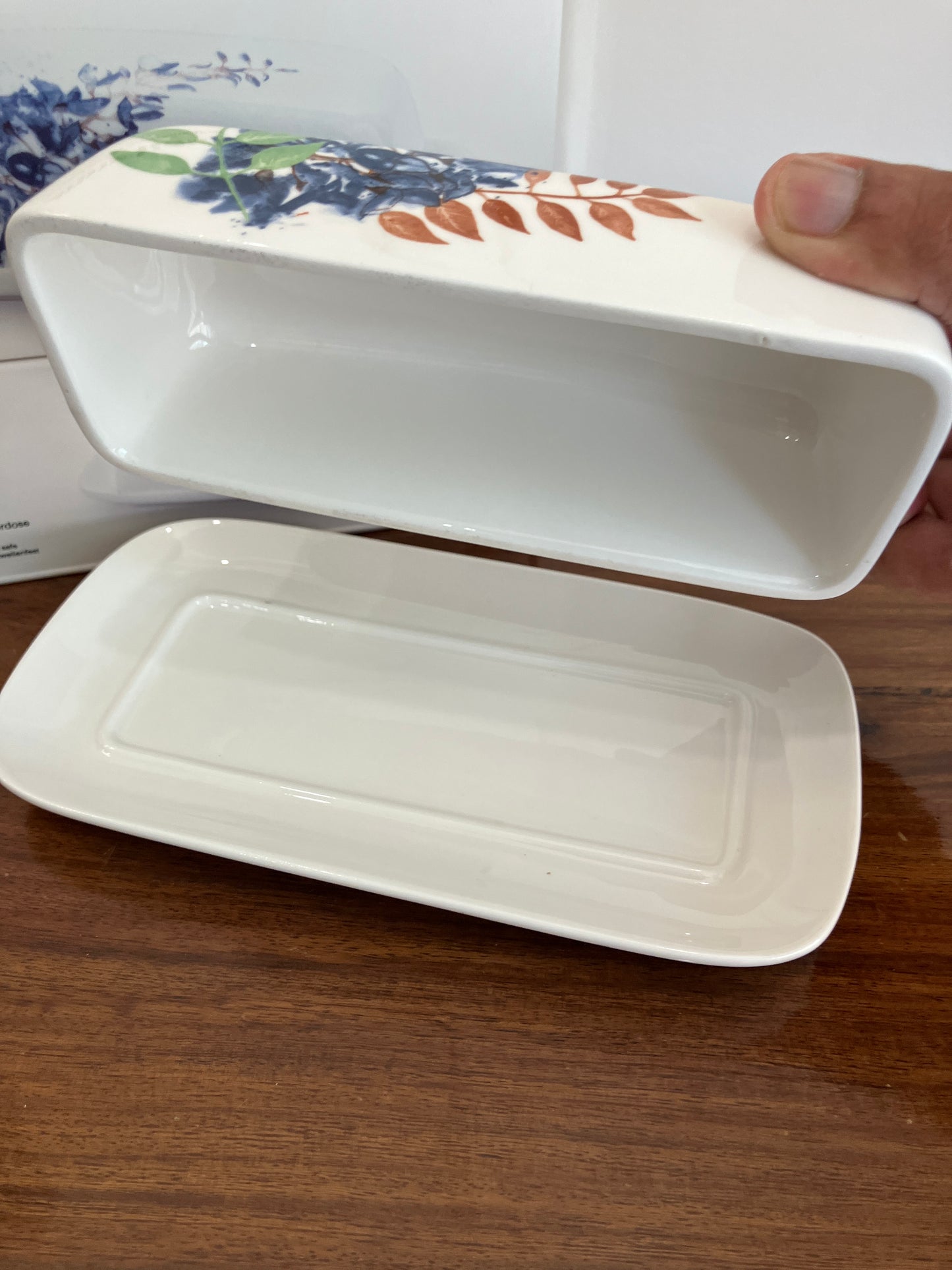 Danny Home Butter Dish Floral 1Pcs