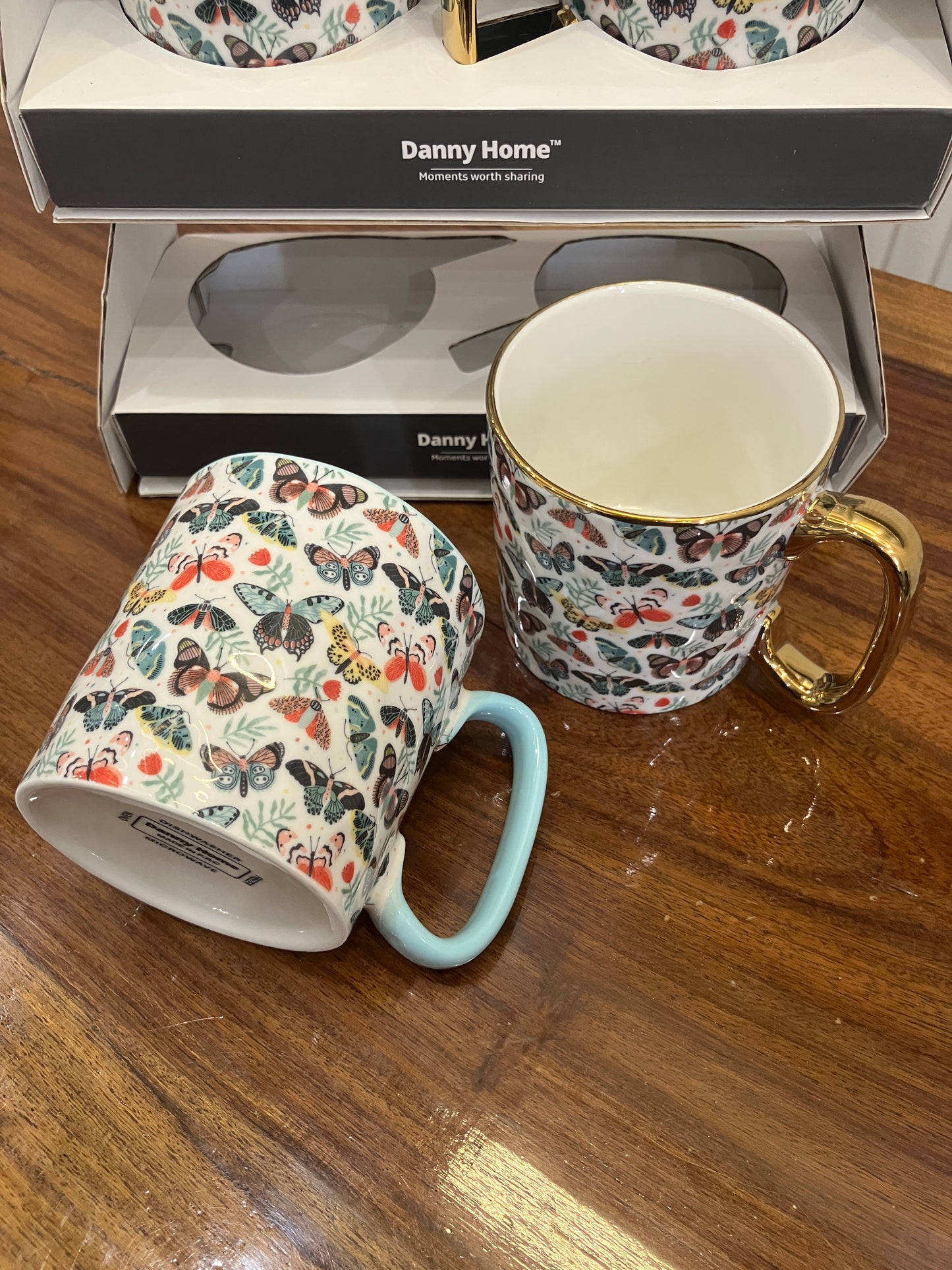 Danny Home Porcelain Mug 2Pcs