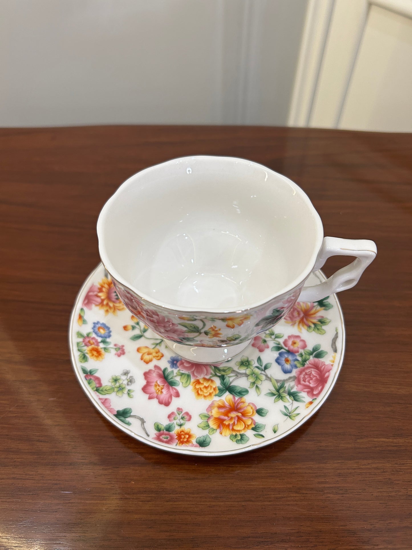 Premium Sunblush Cup Saucer Set 12Pcs