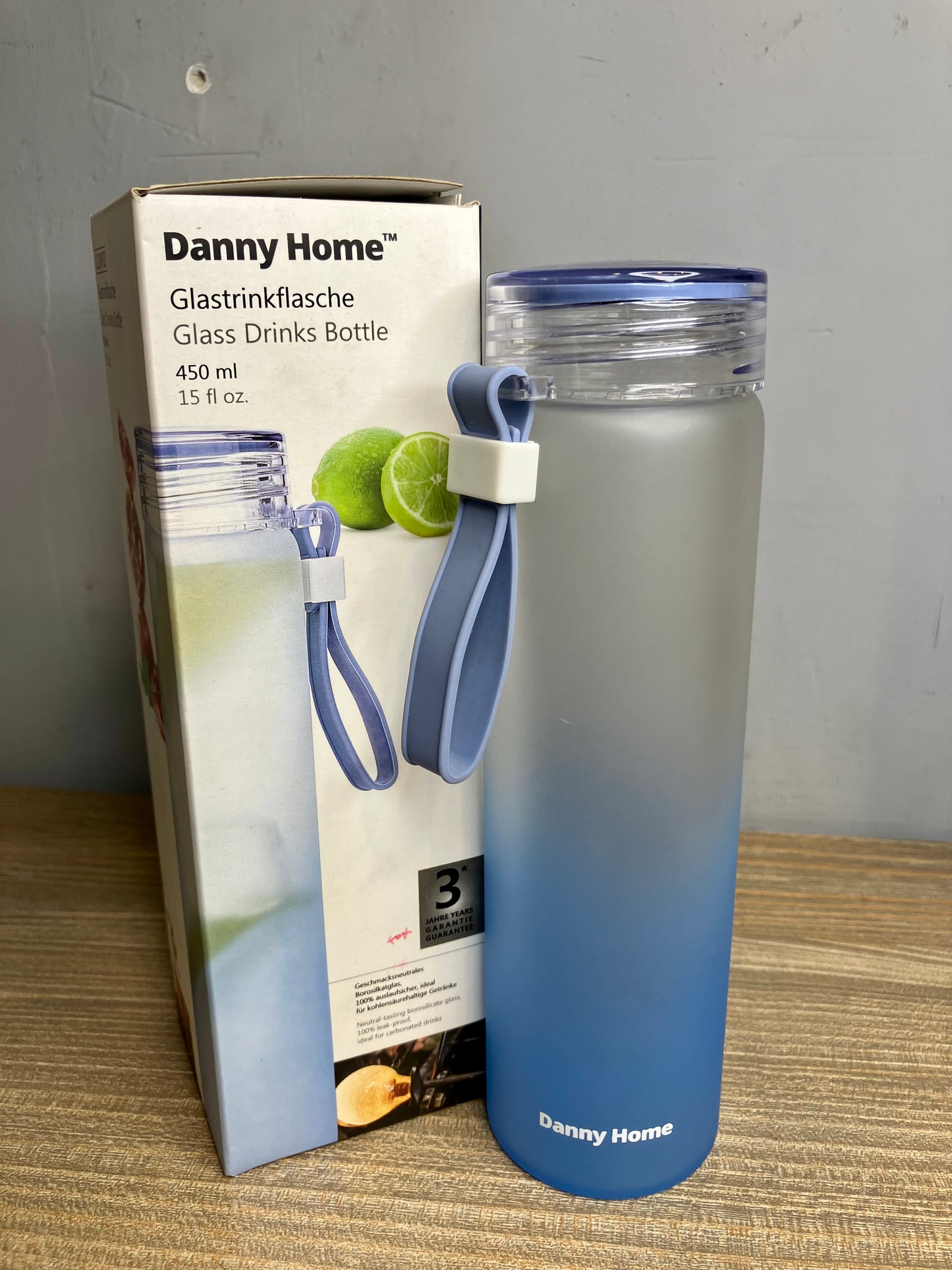 Danny Home Glass Drink Water 1Pcs