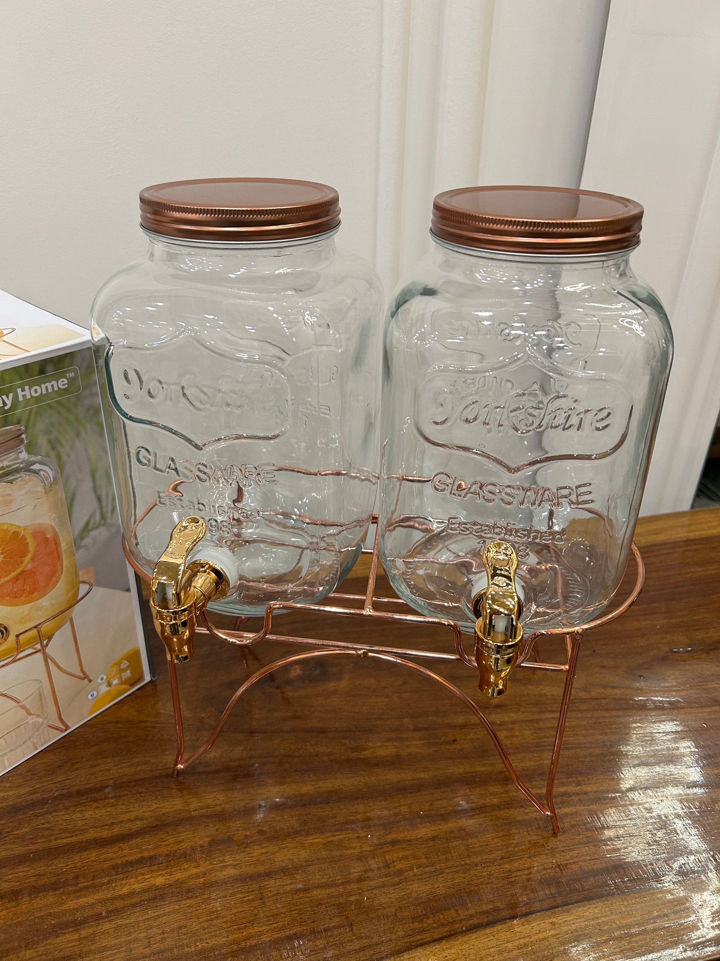 Danny Home Drinks Dispenser Golden 2Pcs