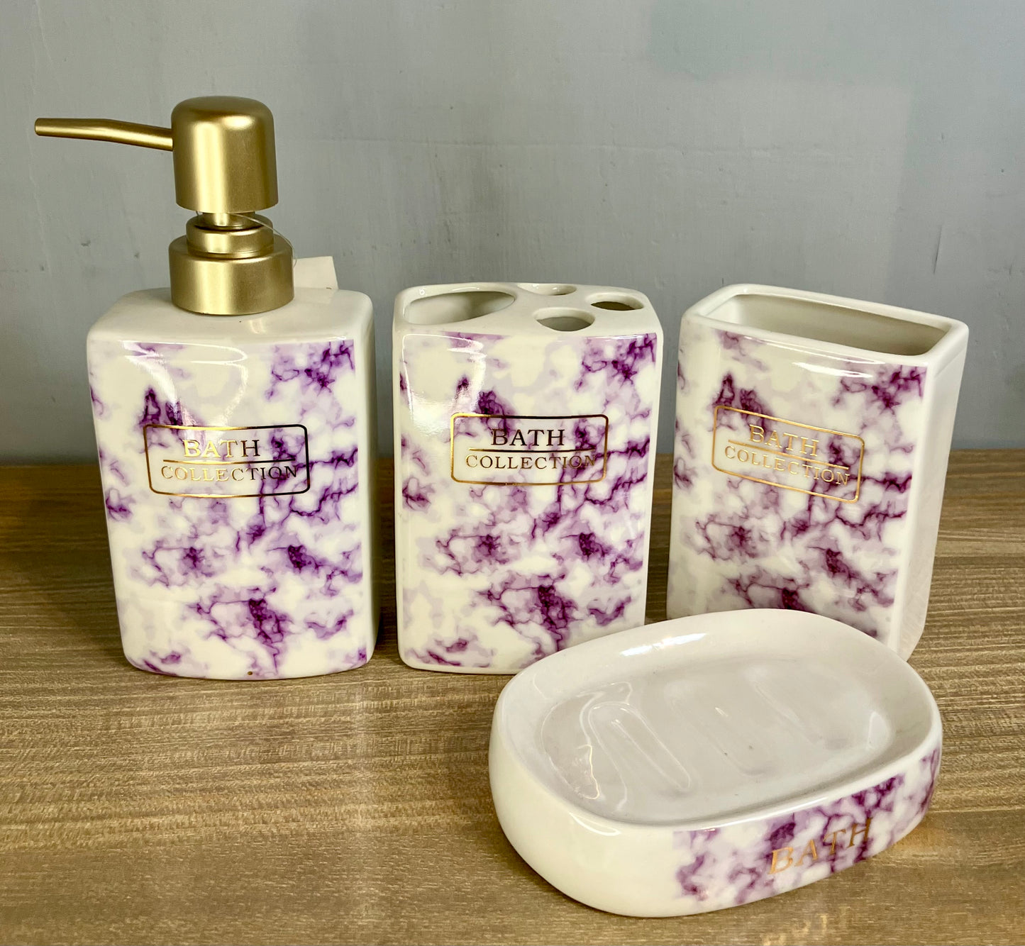 Bathroom Set 4Pcs