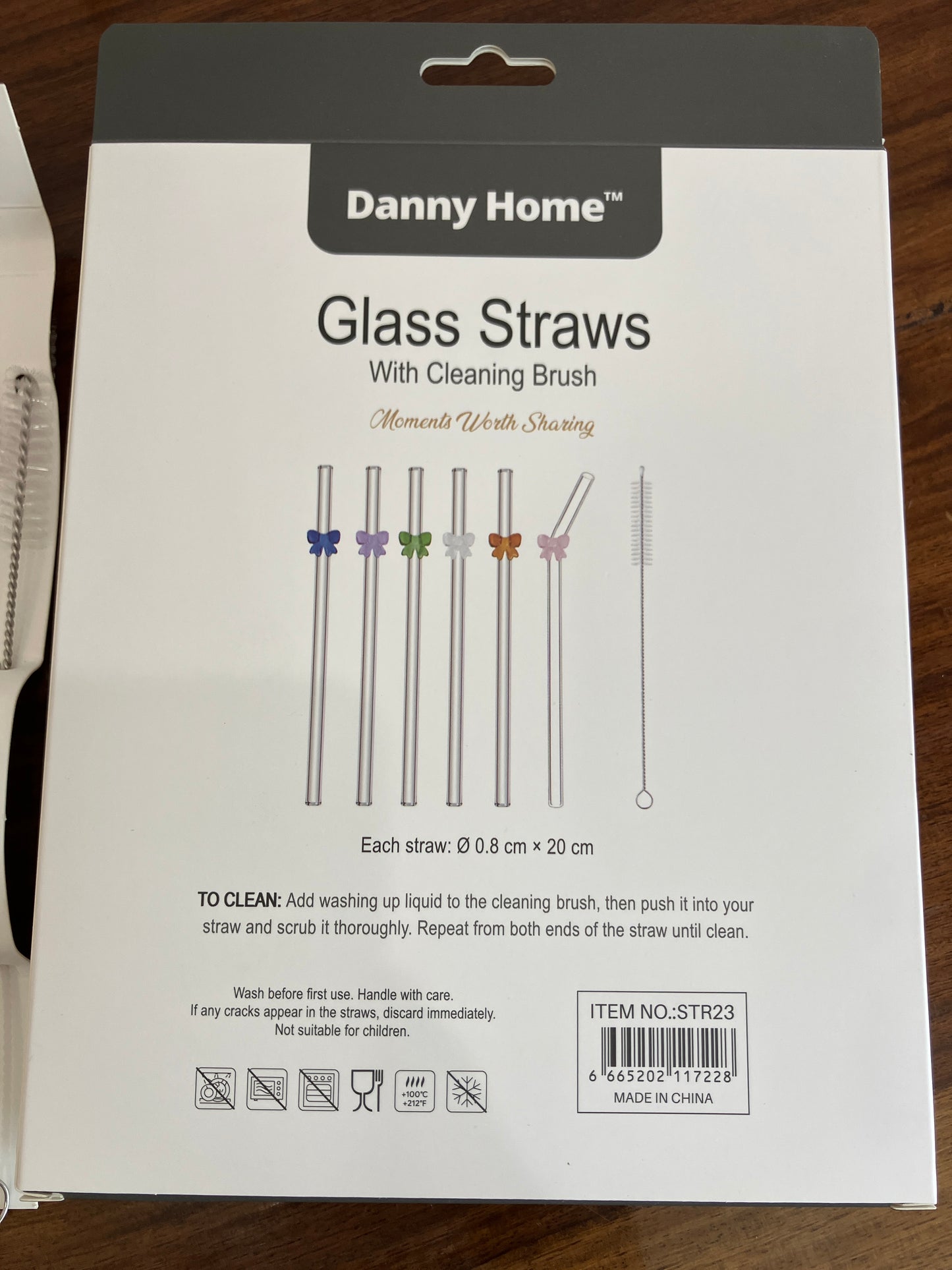 Danny Home Butterfly Straw🦋 7Pcs