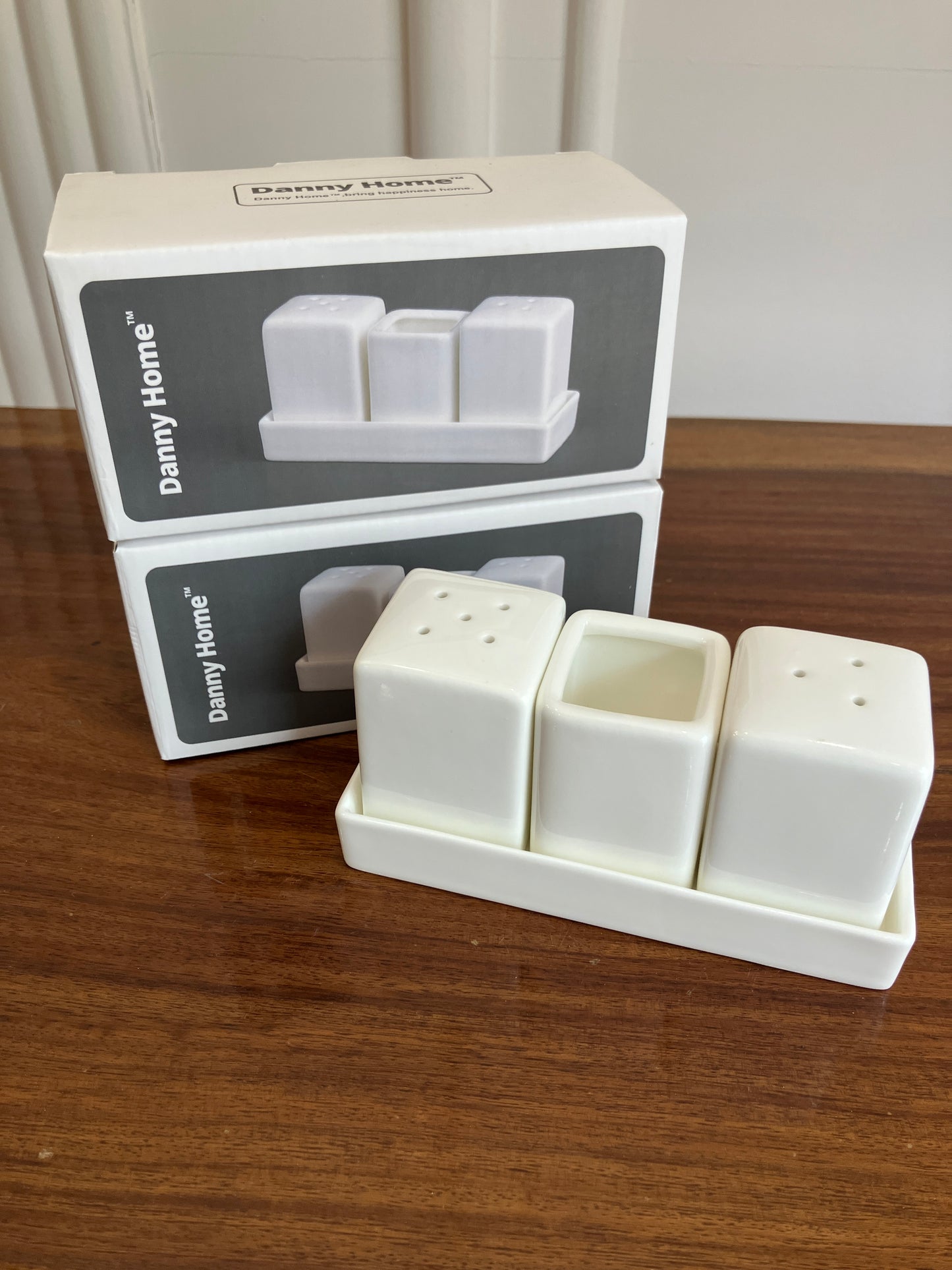 Danny Home Cube Salt & Pepper Set 4Pcs