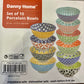 Danny Home Multicolour Porcelain Bowls (10Pcs)