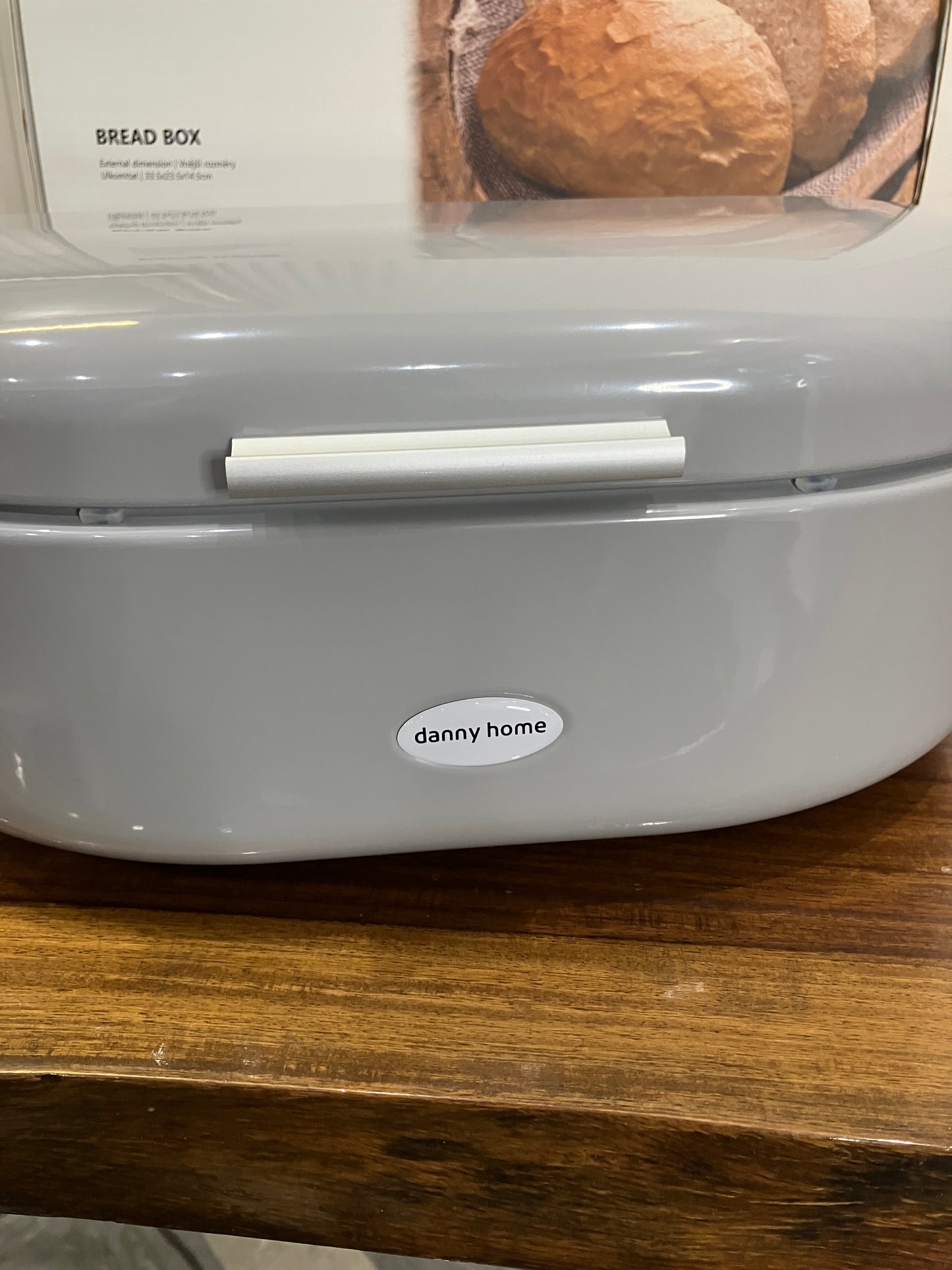 Danny Home Metal Bread Box