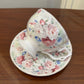 Premium Vintage Petal Cup Saucer Set 12Pcs