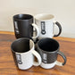 Danny Home Black White Mugs 4Pcs