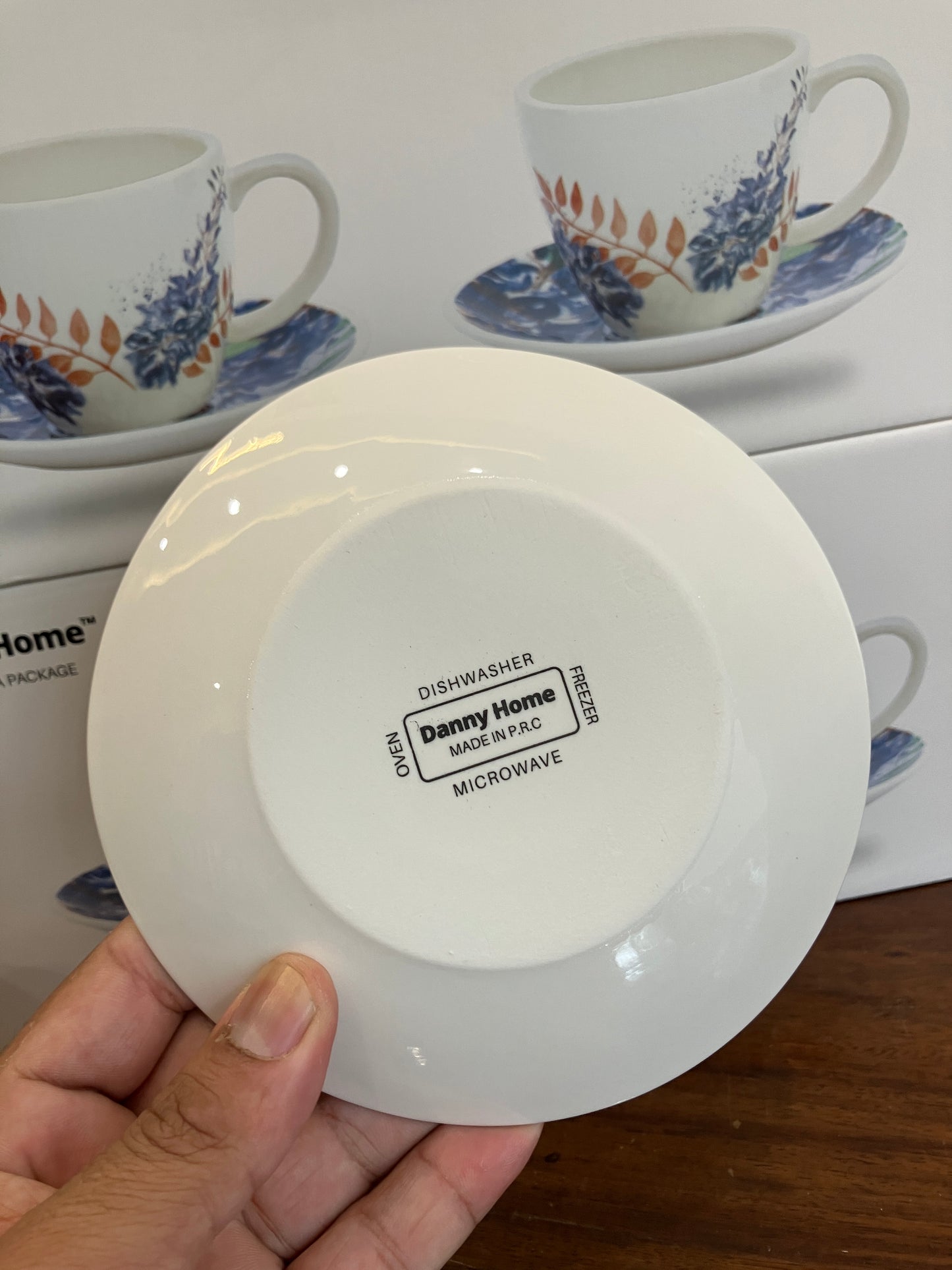 Danny Home Cup Saucer Set 6Pcs