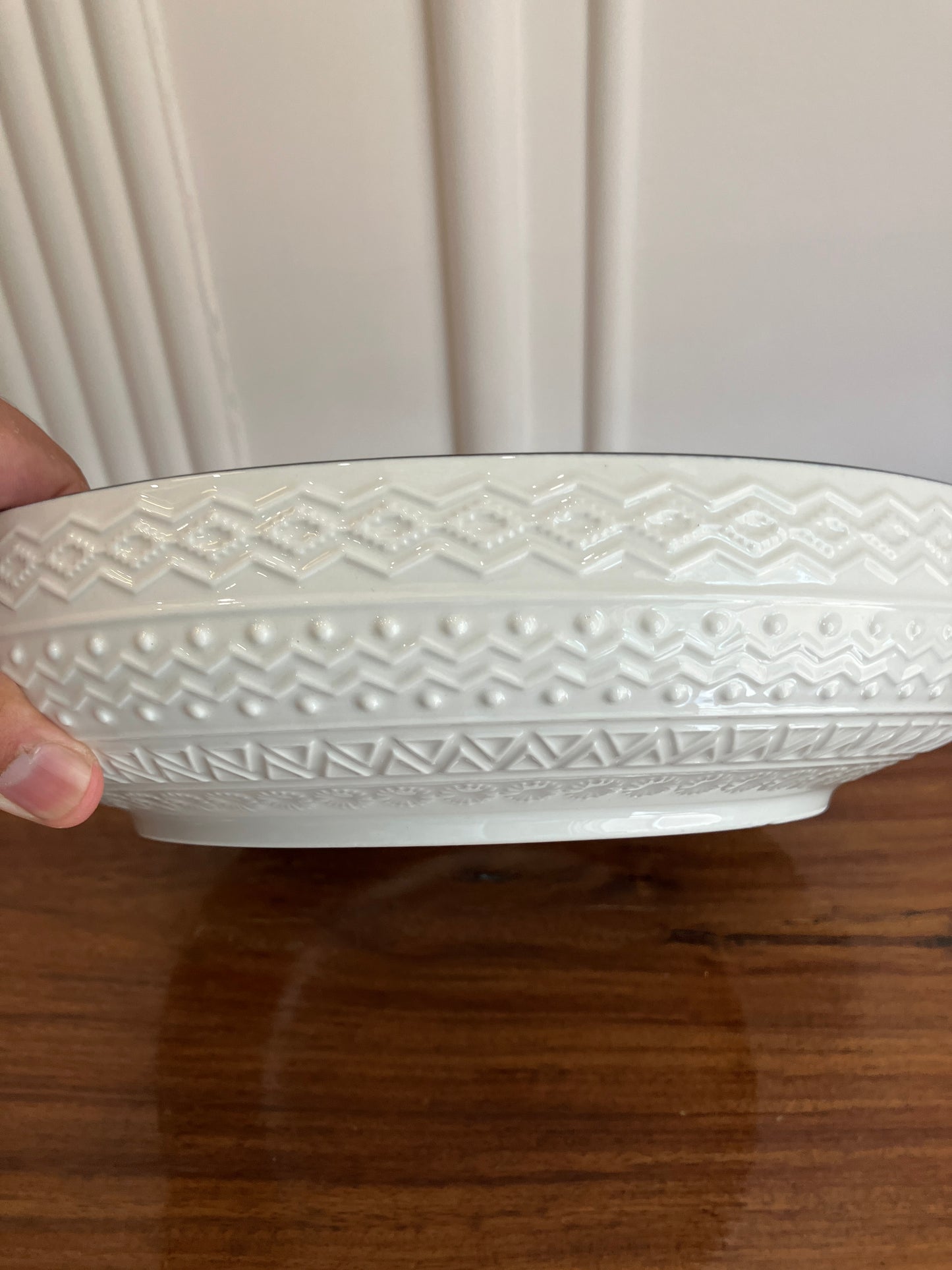 Danny Home Ceramic Serving Thaal 1Pcs