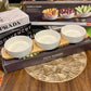 Danny Home Pizza Passion Topping Platter Set 4Pcs