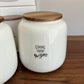 Danny Home Ceramic Tea Coffee Sugar Jar Set 3Pcs