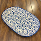 Danny Home Blue Series Oval Plate 1Pcs