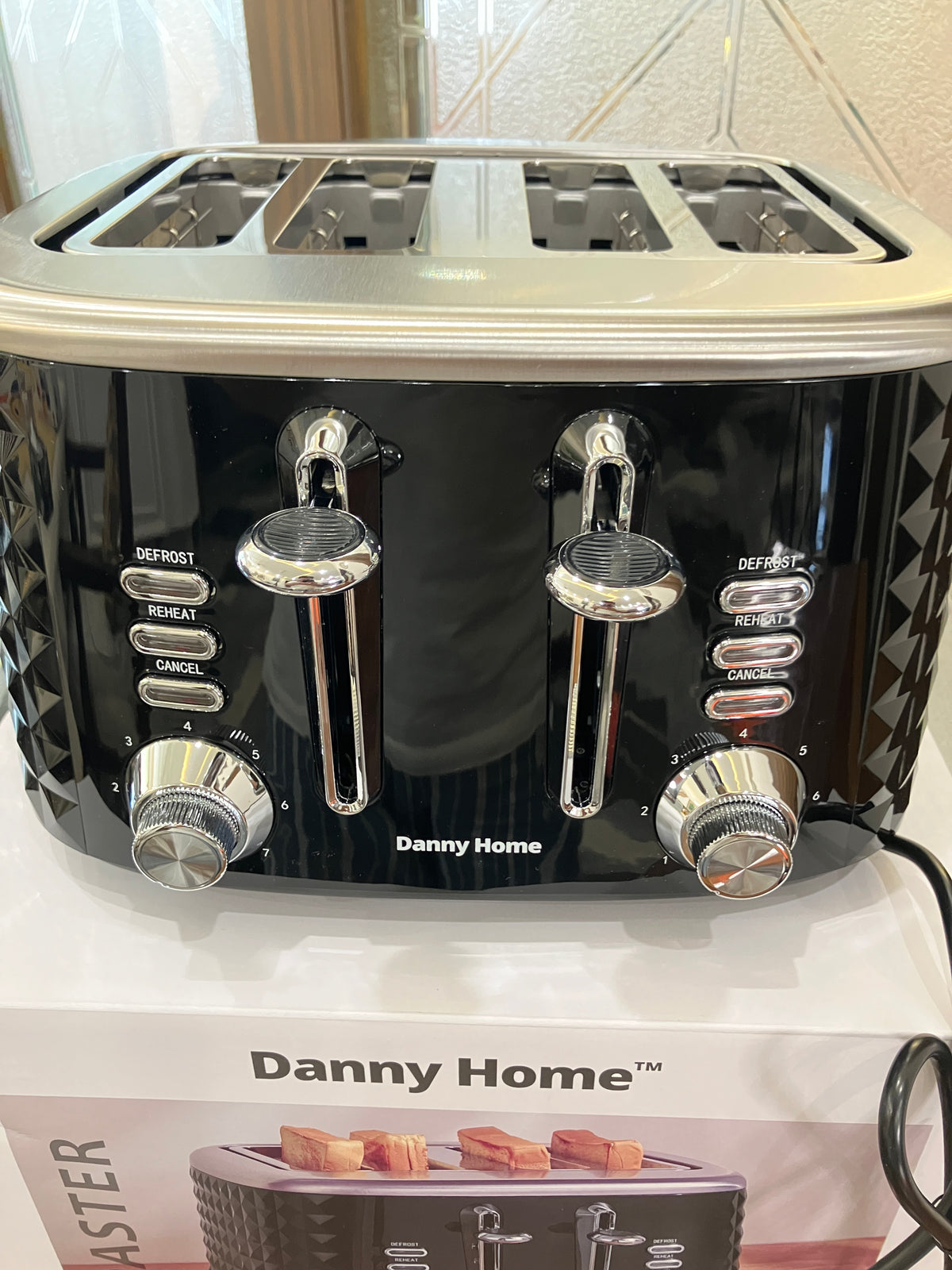 Danny Home Seattle Electric Toaster (4 Slot)