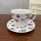 Premium Pastel Petals Cup Saucer Set 12Pcs