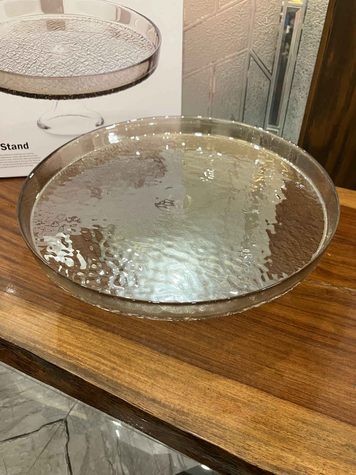 Danny Home Glass Cake Dish