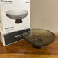 Danny Home Smoky Glass Pedestal Fruit Bowl (Medium)