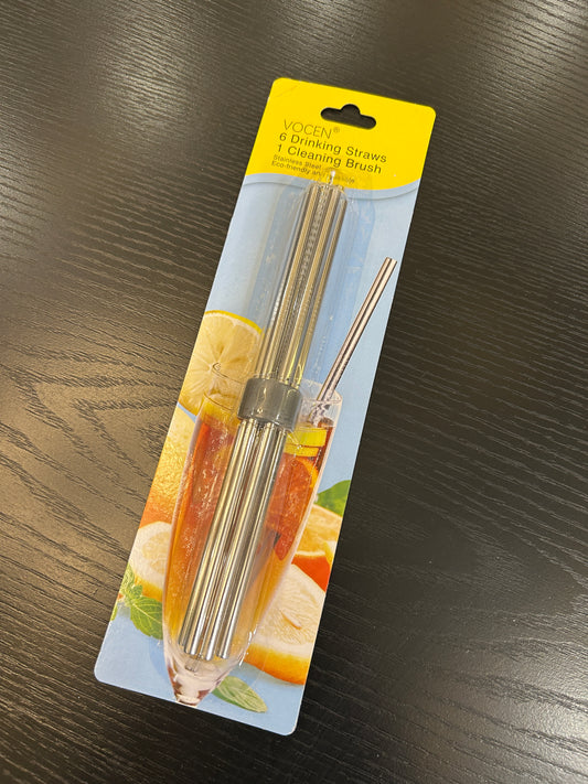 Vocen Stainless Steel Straw 7Pcs