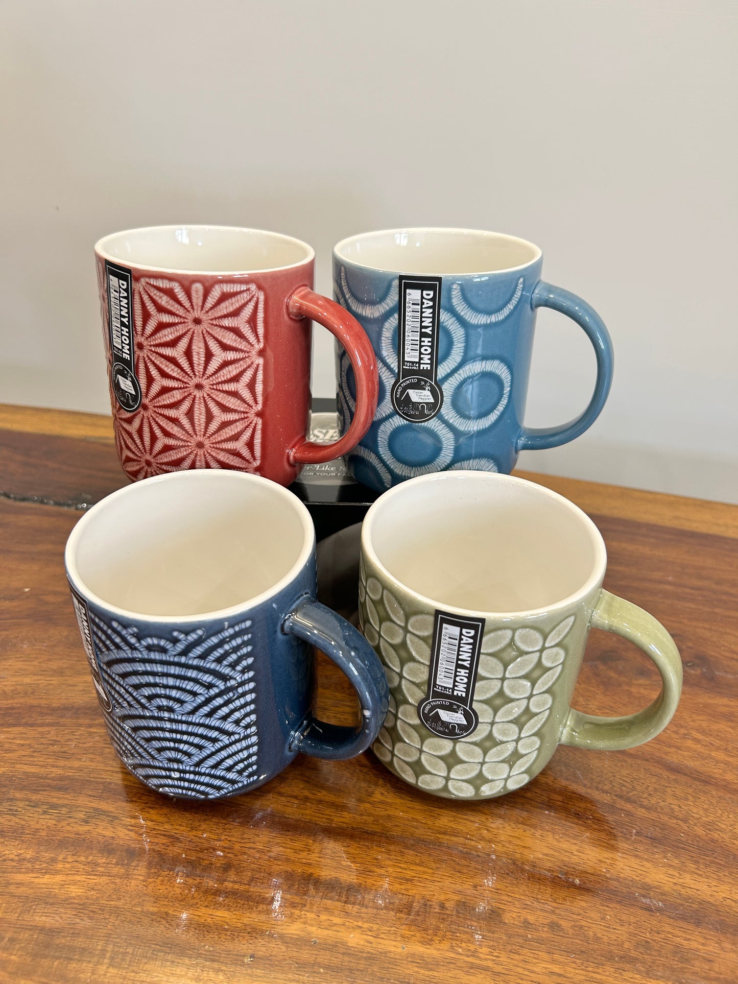 Danny Home Symmetry Mugs 4Pcs