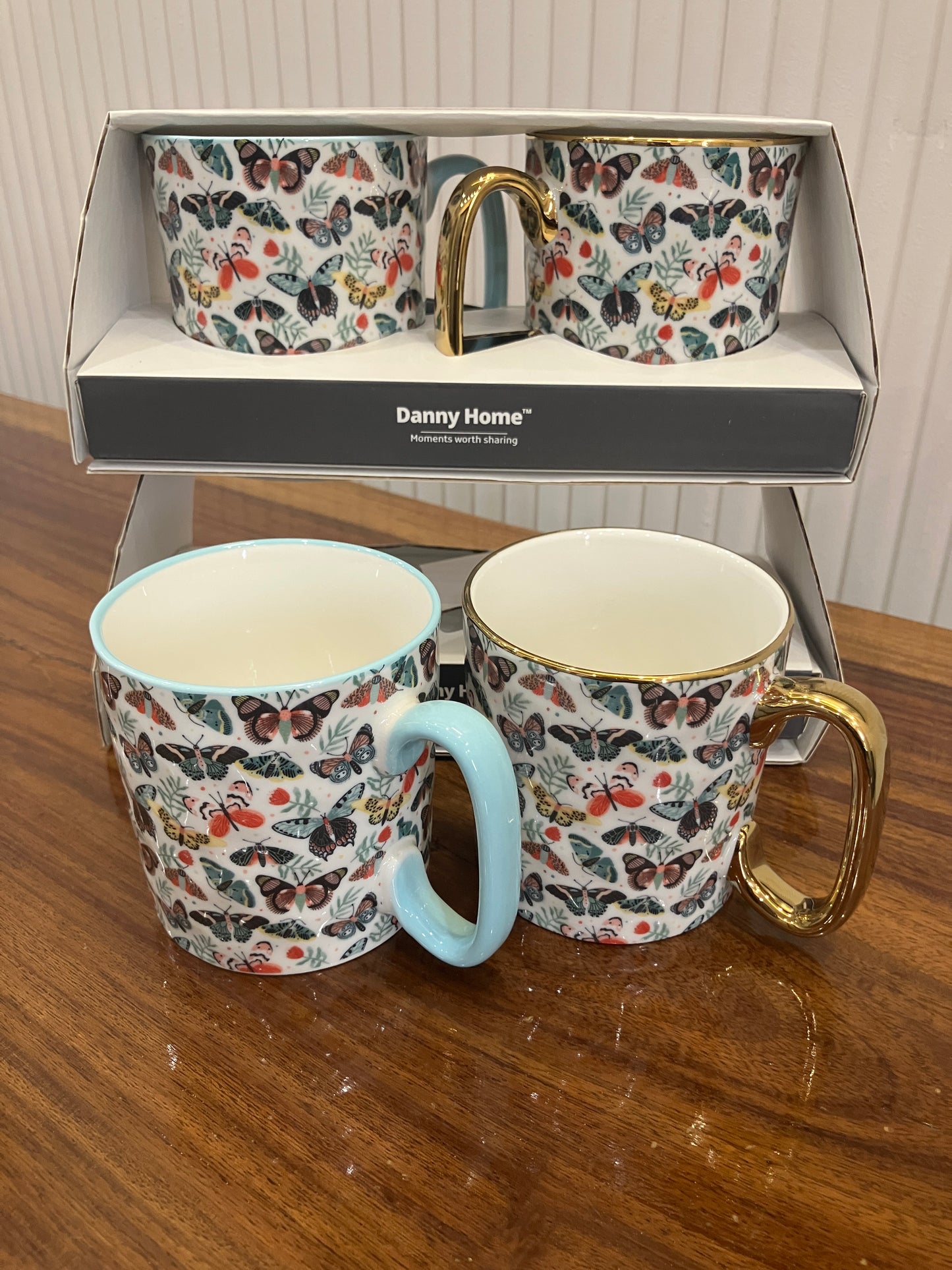 Danny Home Porcelain Mug 2Pcs
