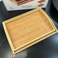 Danny Home Bamboo Tray Set 2Pcs