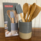 Danny Home Ceramic Spatula Set (8Pcs)