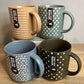 Danny Home Dot Cross Mugs 4Pcs