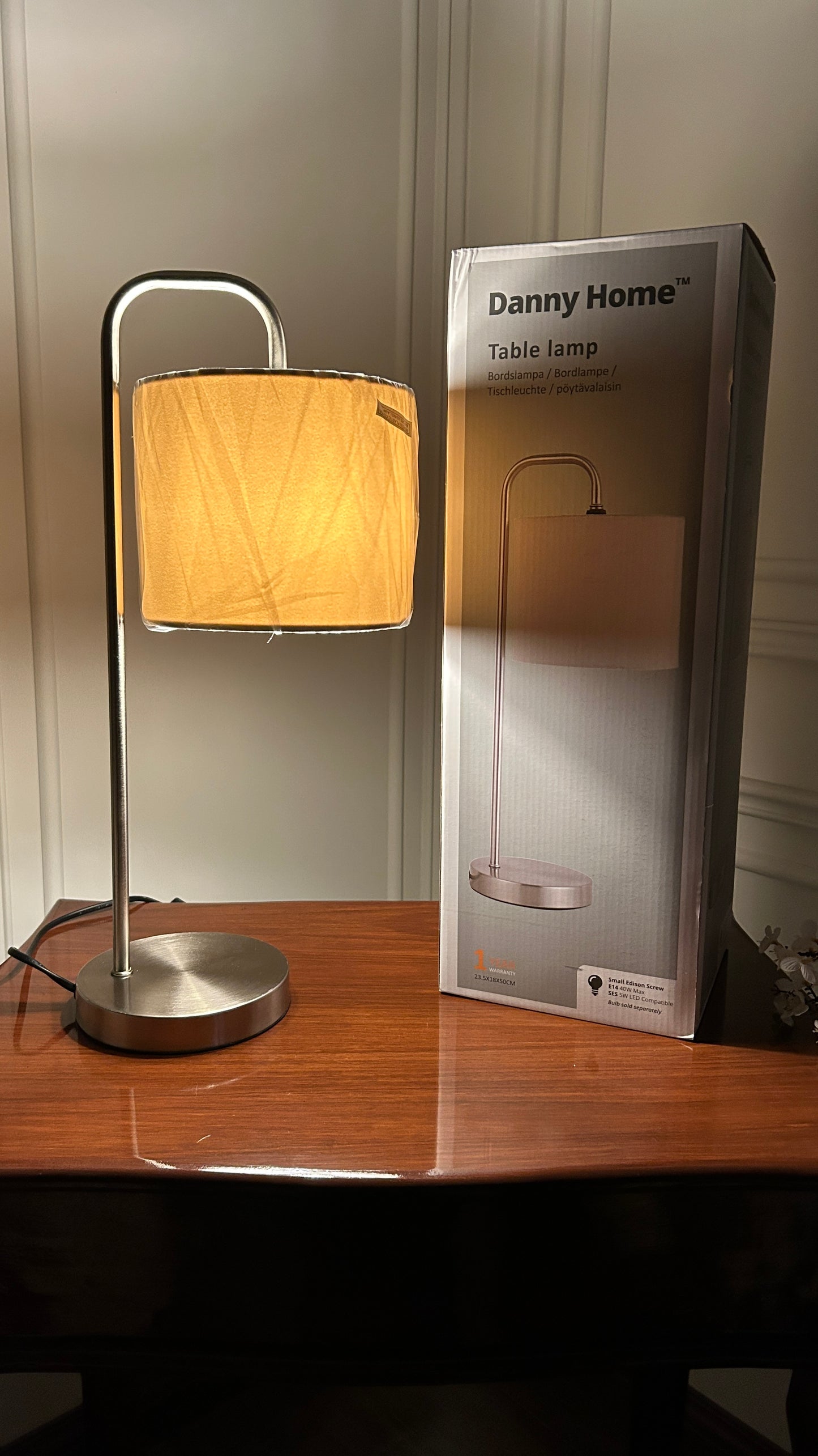 Danny Home Modern Metal Lamp 1Pcs