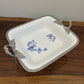 Angela Blue Rose Porcelain Dish 1Pcs
