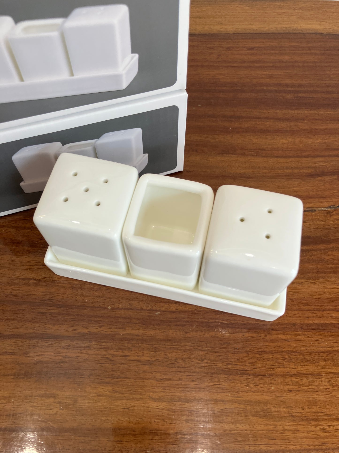 Danny Home Cube Salt & Pepper Set 4Pcs
