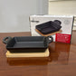 Danny Home Cast-Iron Skillet Rectangle 1Pcs