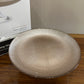 Danny Home Glass Cake Dish Shiny Beige