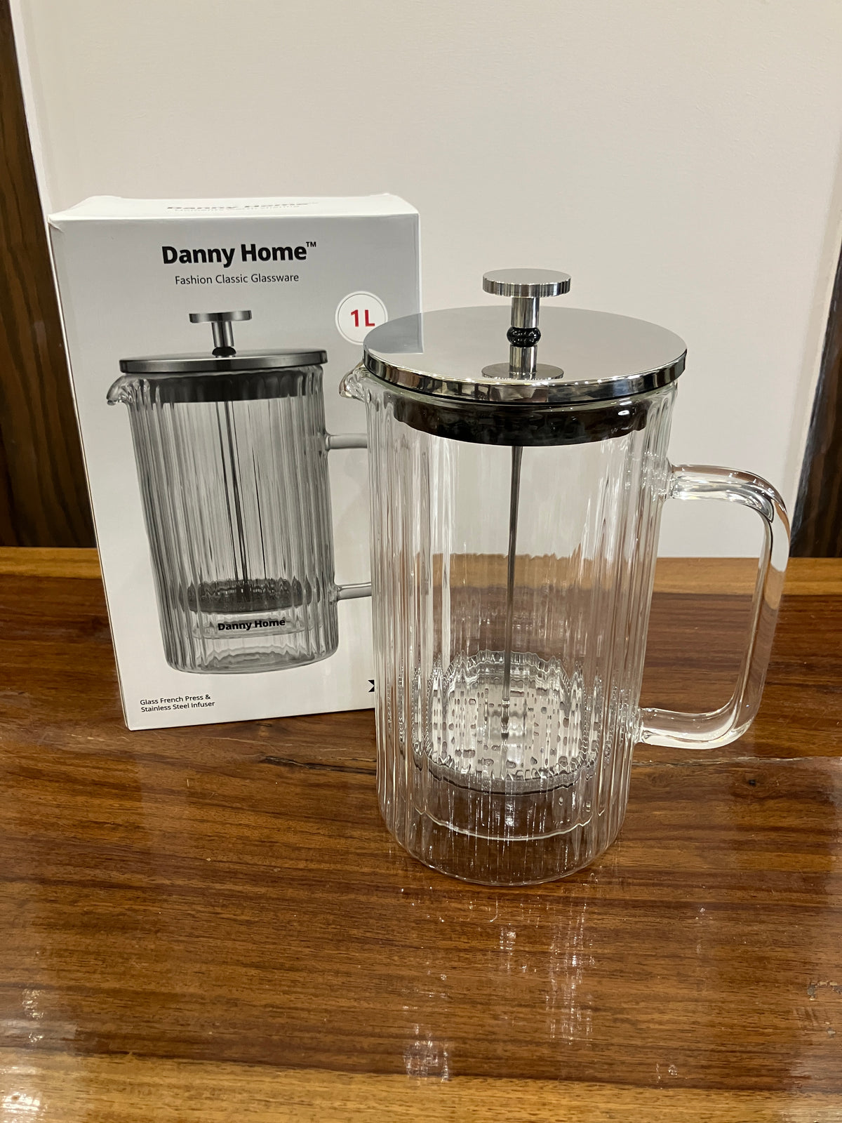 Danny Home Double Walled French Press 1L