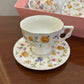 Premium Autumn Floral Cup Saucer Set 12Pcs