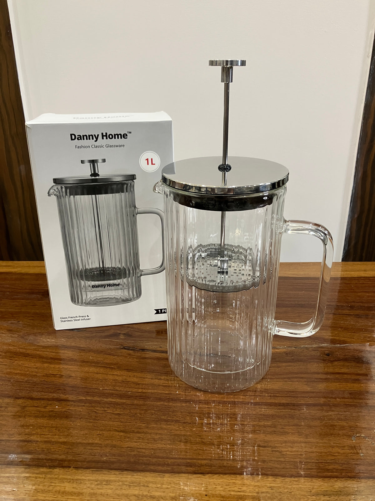 Danny Home Double Walled French Press 1L