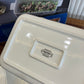 Danny Home White Porcelain Bakeware Casserole 3Pcs