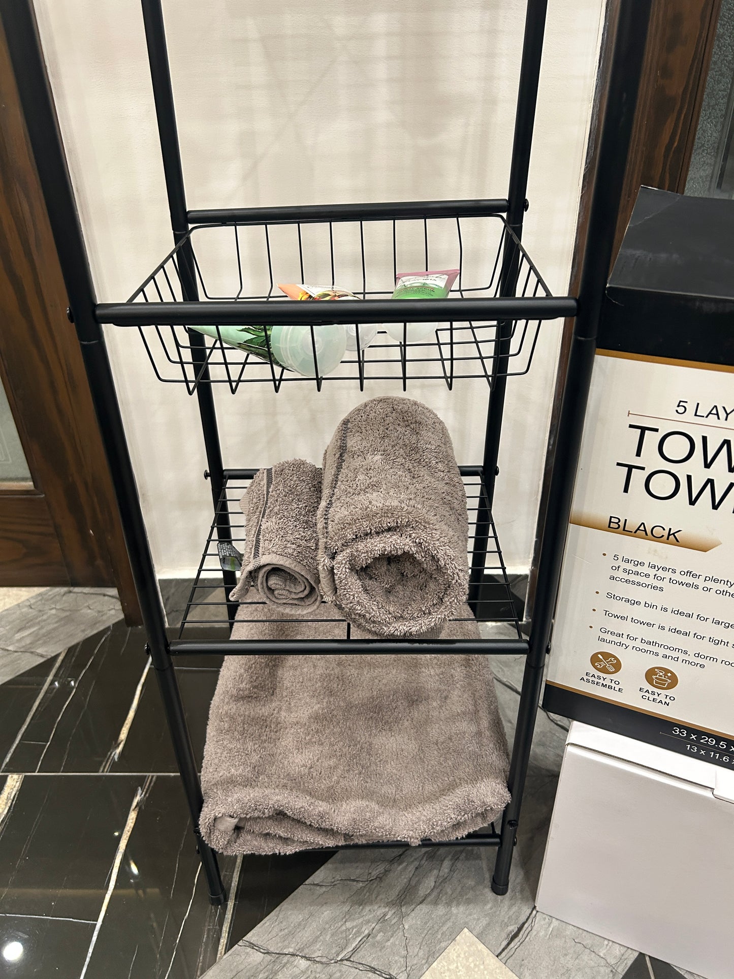 Danny Home 5 Layer Towel Tower