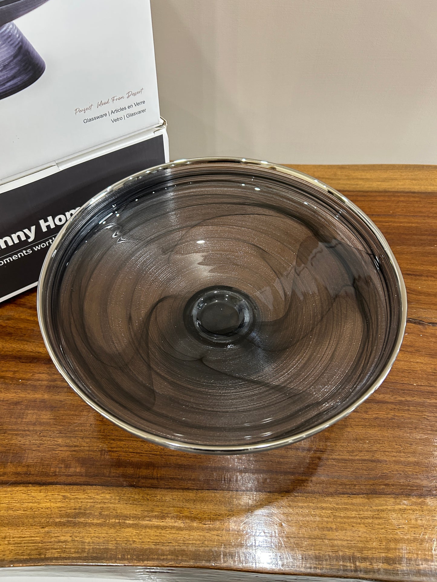 Danny Home Eclipse Glass Fruit Plate (Small)