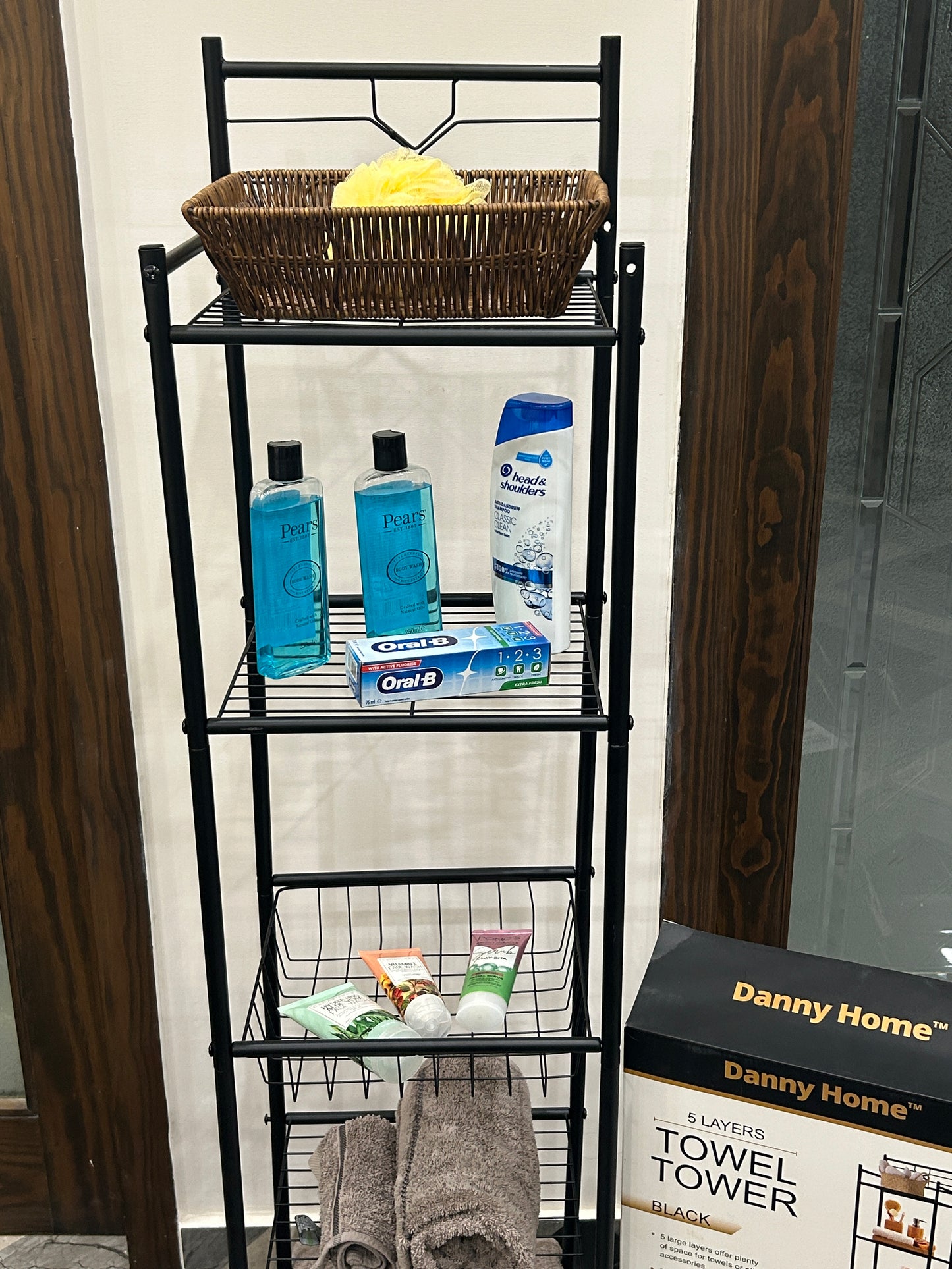 Danny Home 5 Layer Towel Tower