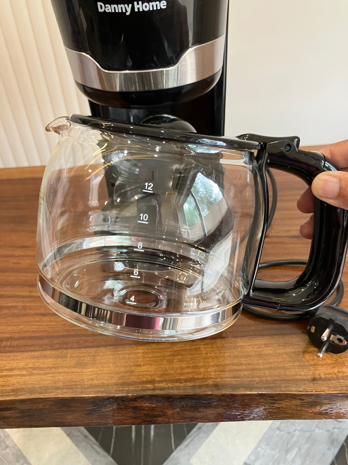 Danny Home Classical Electric Coffee Maker 1.5L
