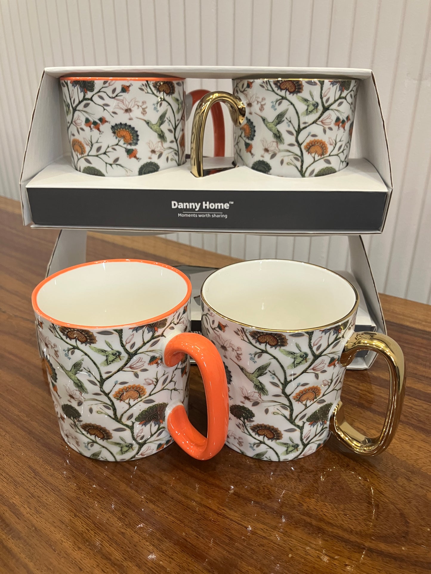 Danny Home Porcelain Mug 2Pcs