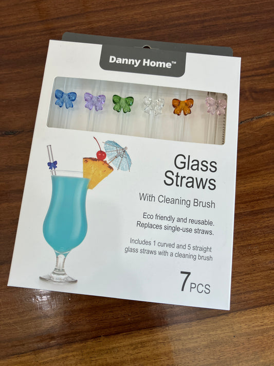 Danny Home Butterfly Straw🦋 7Pcs