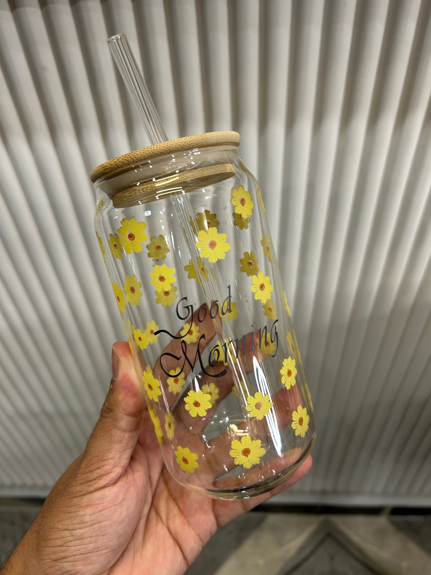 Summer Floral Sipper 1Pcs
