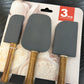Danny Home Silicone Baking Spatula 3Pcs