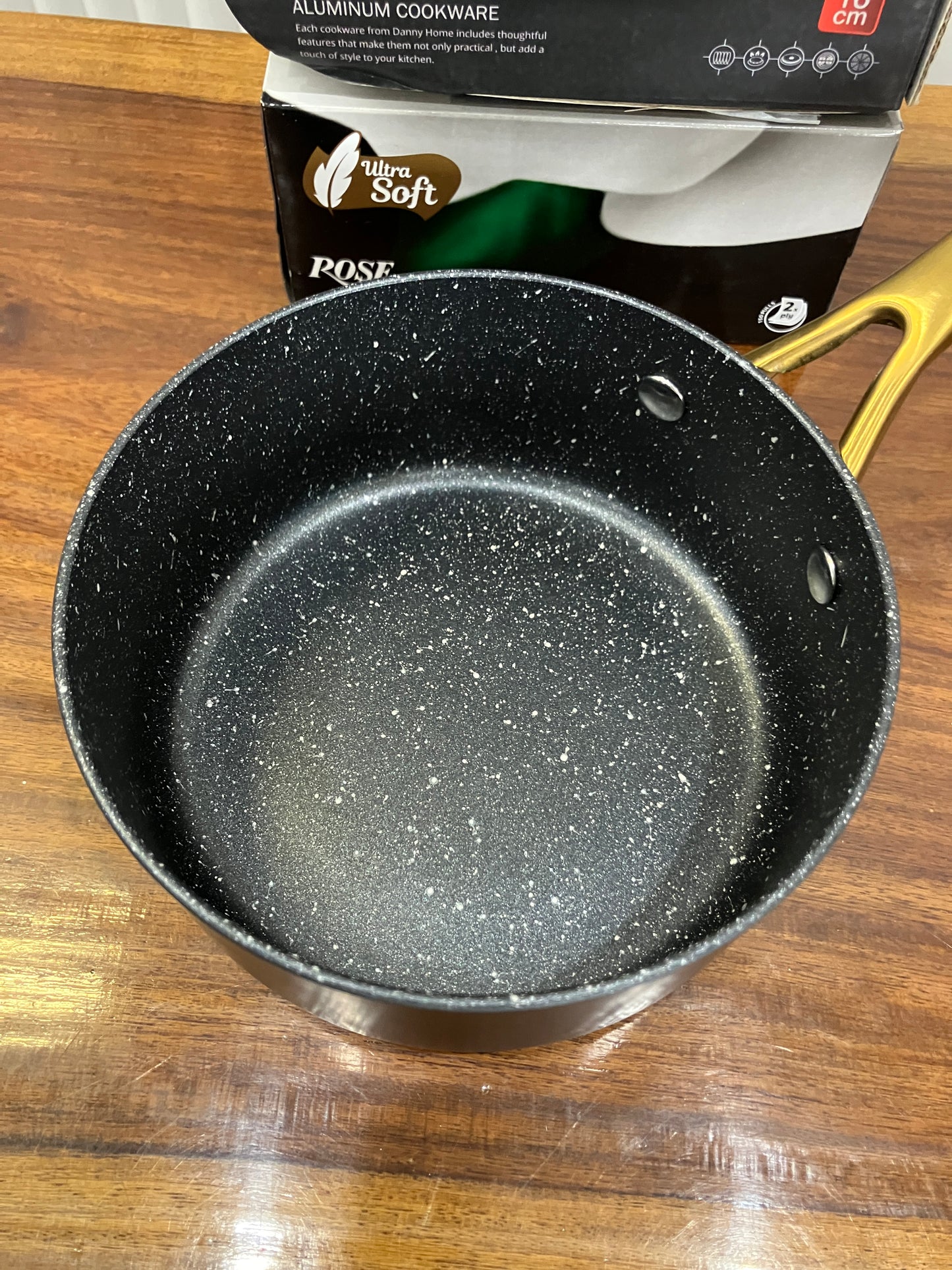Danny Home Aluminium Non-Stick Sauce Pan 1.4L